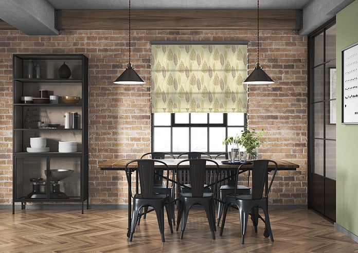 Coco, Green - Twist&Fit Roman Blind - Image 5